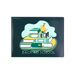 Обложка на зачетную книжку "Back to school"