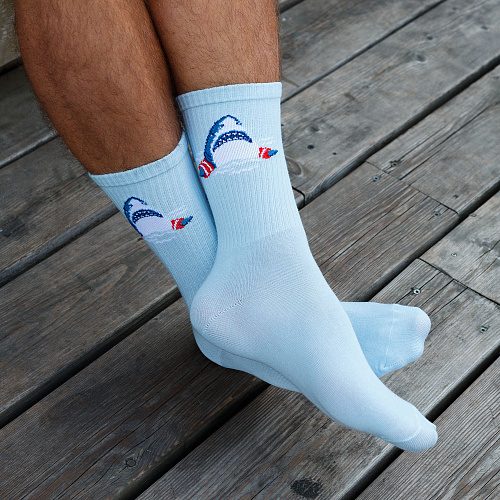 Носки "Акула", разм.40-45