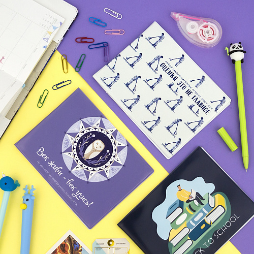 Обложка на зачетную книжку "Back to school"