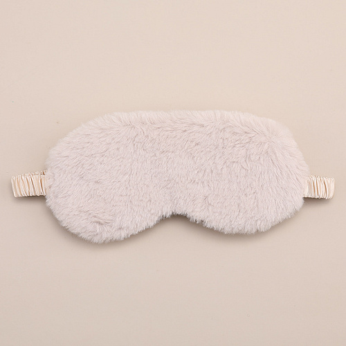 Маска для сна "Wool", бежевая