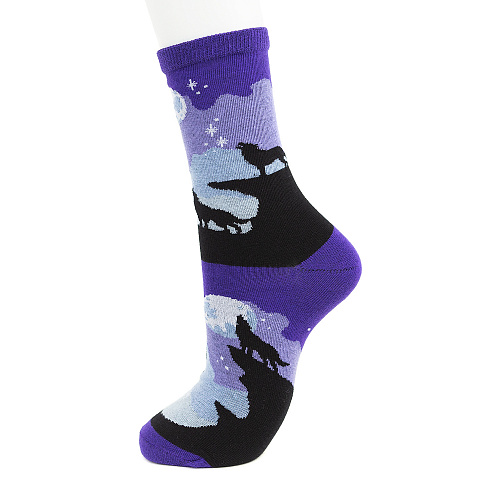 Носки "Ночные волки", разм.40-45