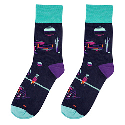 Носки "Retro wave", разм.40-45