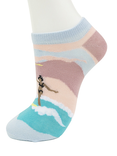 Носки короткие "Surf", разм.35-39