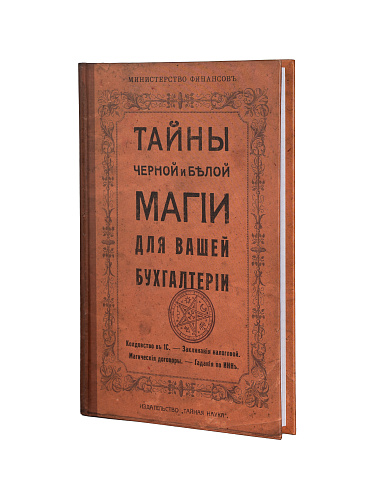 Ежедневник в клетку "Тайны Магии для бухгалтерии"