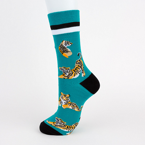 Носки "Тигры", разм.40-45
