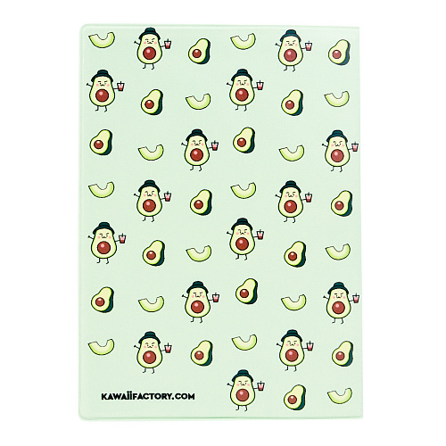 Обложка для паспорта "Life is - avocados"