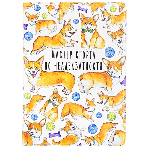Обложка для паспорта "Мастер спорта по неадекватности"