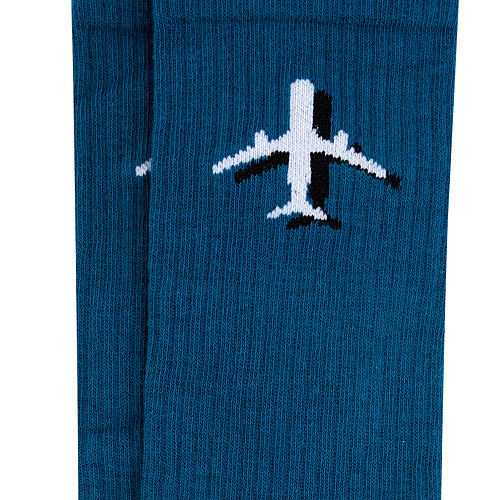Носки "Путешествия" самолет, разм.40-45