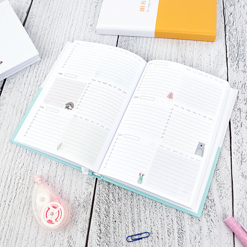 Ежедневник "Design your life" Листья